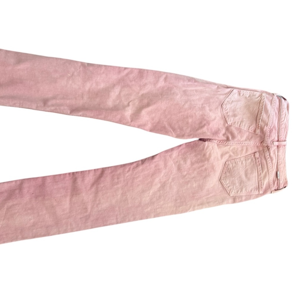 Pink Straight-Leg Jeans Size 24/25 - Picture 2 of 6